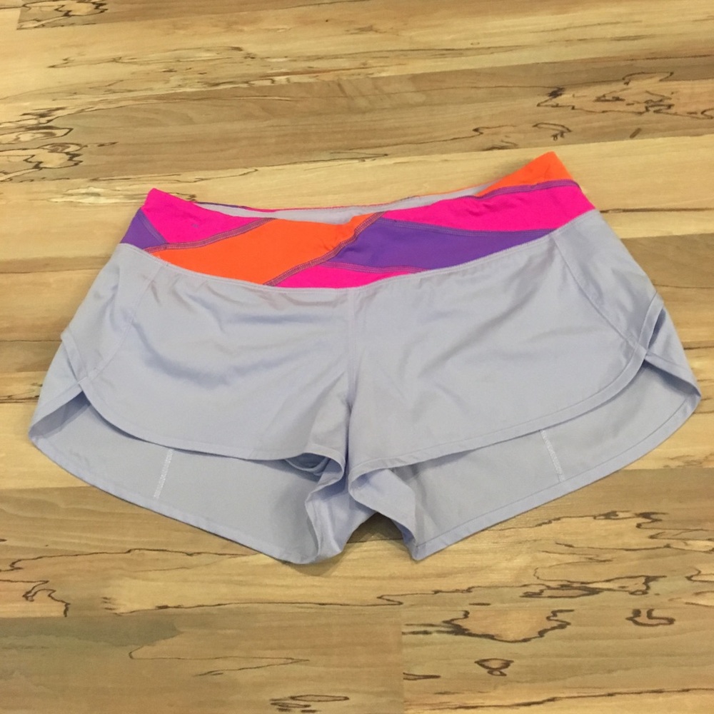lululemon athletica SZ 8 Speed Up Short
